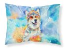 Alaskan Malamute Hippie Dawg Standard Pillowcase Lightweight Super Soft Easy Care Decorative Artwork Pillowcase, Standard