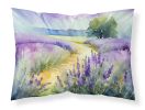 Lavender in Watercolor Standard Pillowcase Lightweight Super Soft Easy Care Decorative Artwork Pillowcase, Standard