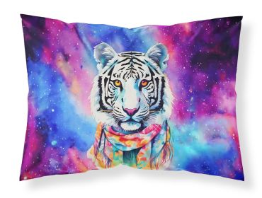 NEW Hippie Animal White Tiger Standard Pillowcase Lightweight Super Soft Easy Care Decorative Artwork Pillowcase, Standard
