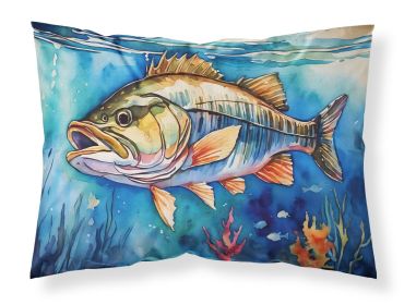 Striped Bass Standard Pillowcase Lightweight Super Soft Easy Care Decorative Artwork Pillowcase, Standard
