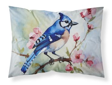 Blue Jay Standard Pillowcase Lightweight Super Soft Easy Care Decorative Artwork Pillowcase, Standard