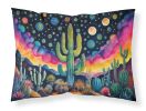 Queen of the Night Cactus in Color Standard Pillowcase Lightweight Super Soft Easy Care Decorative Artwork Pillowcase, Standard