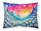 Daisies in Color Standard Pillowcase Lightweight Super Soft Easy Care Decorative Artwork Pillowcase, Standard