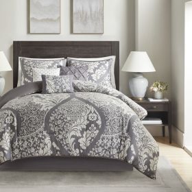 7 Piece Cotton Printed Comforter Set