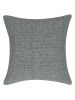 GRAY Hand Woven Pillow Cover | Soft Wool Textured Woven Cushion Cover | 18x18 inches Decorative Pillowcase