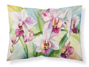 Orchids in Watercolor Standard Pillowcase Lightweight Super Soft Easy Care Decorative Artwork Pillowcase, Standard (Default: Default)