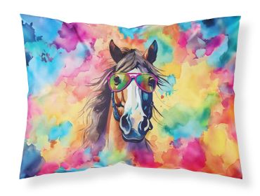 NEW Hippie Animal Horse Standard Pillowcase Lightweight Super Soft Easy Care Decorative Artwork Pillowcase, Standard (Default: Default)